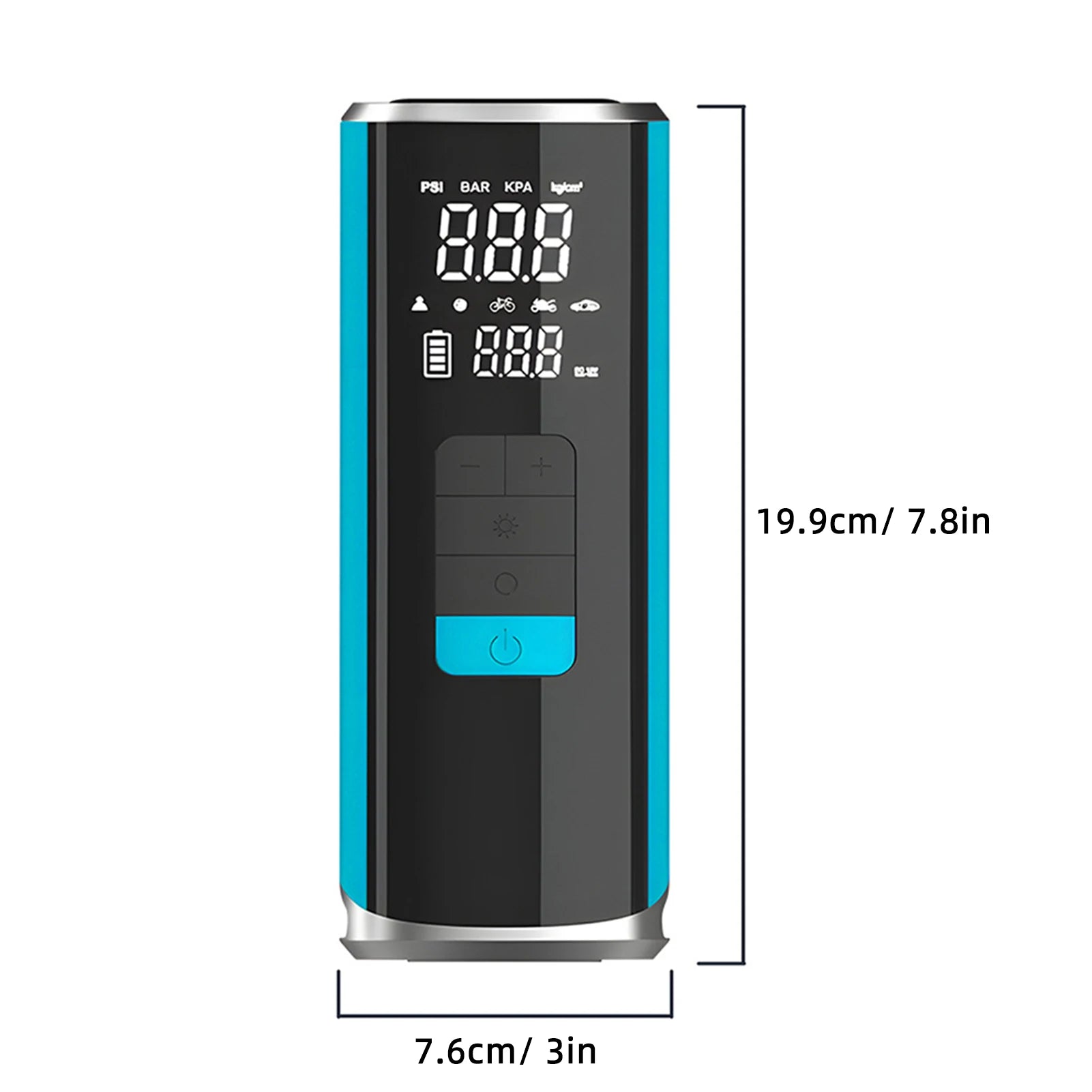 Outdoor Tire Inflator Portable Cordless Air Pump &ndash; Cordless