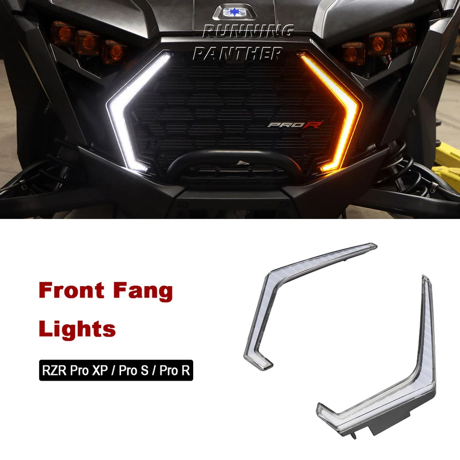 Luz de Sinalização LED Fang para Polaris RZR Pro XP Pro S XP4 S Ultimate R Sport