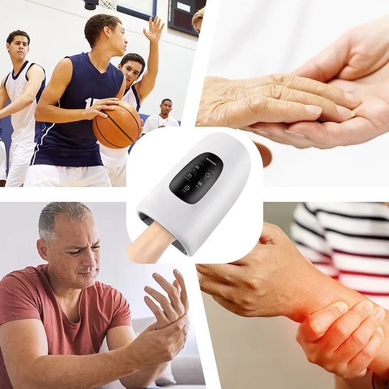 High-End Hand Massager &ndash; Deep Kneading Heating Care