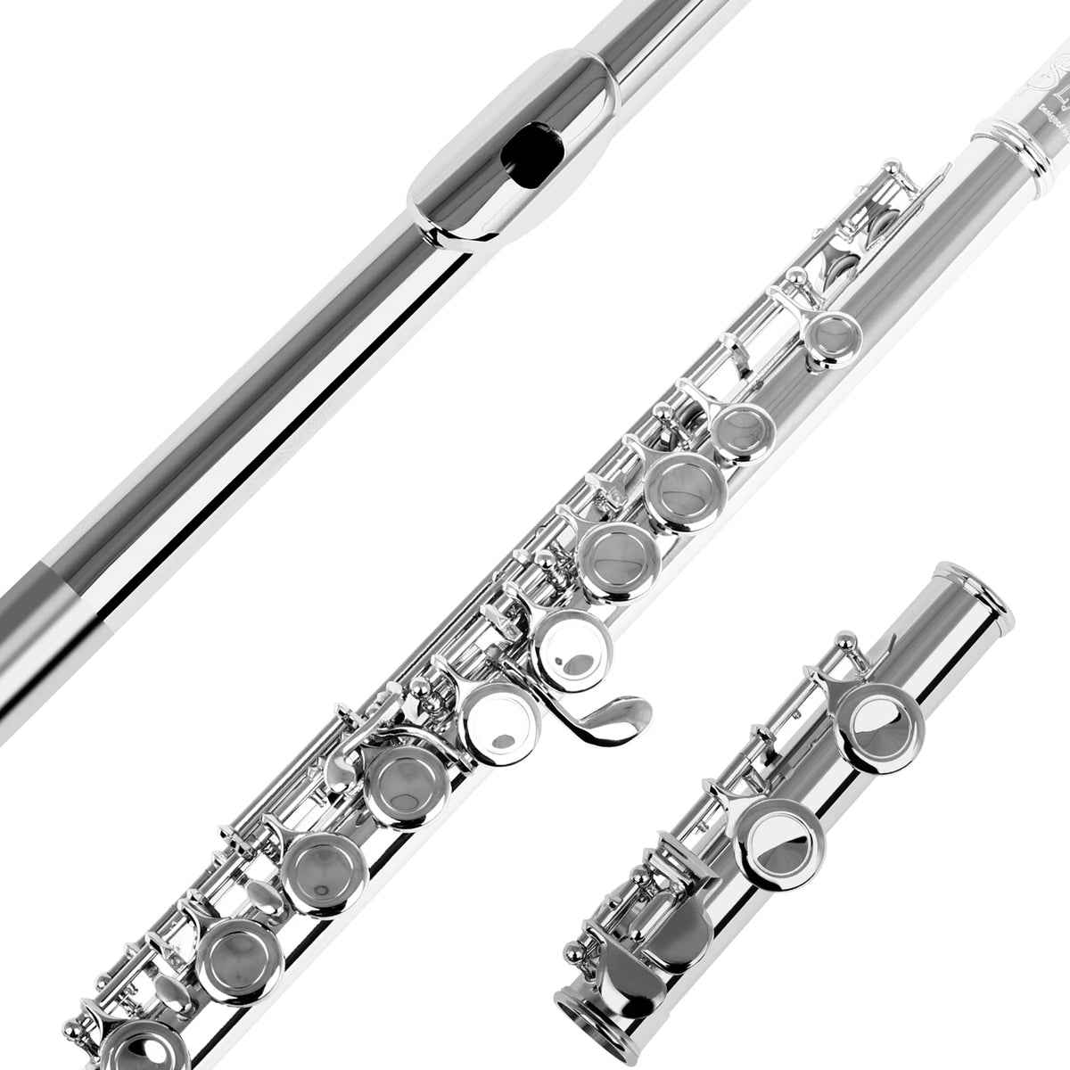 LDF-660 Flute &ndash; Closed Hole Nickel Silver Construction