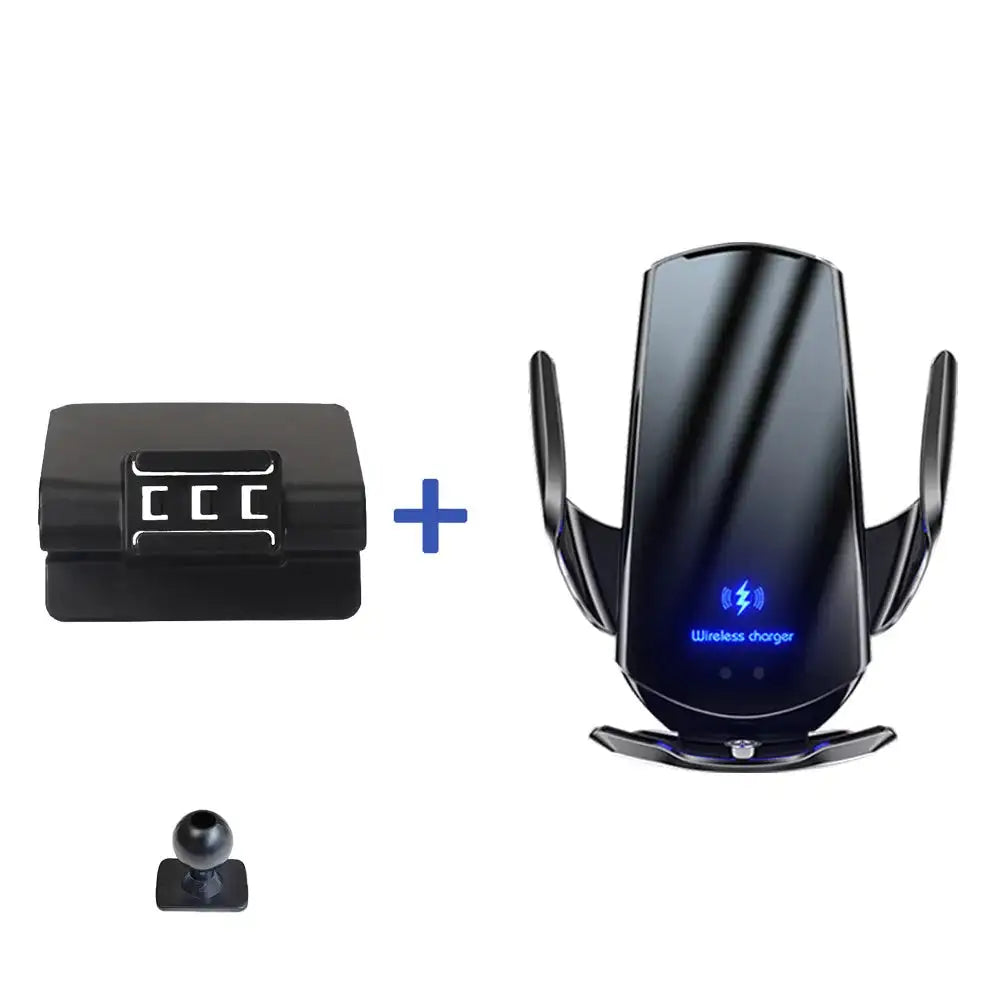 Hyundai Sonata LF Wireless Charging Phone Holder Bracket Base and holder 3