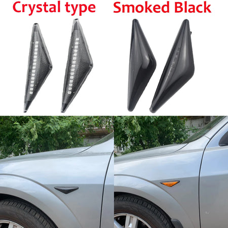 Dynamic Turn Signal LED Side Marker Mirror Light Flashing Indicator For Ford MONDEO 2000-2007 MK3 FOCUS MK1 1998-2004 by InterCyprus Trading Ltd