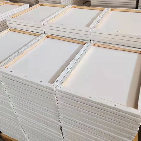 Blank Square Canvas Set &ndash; Cotton Canvas Ready To Paint