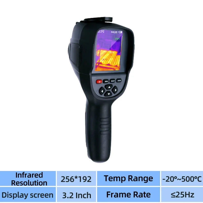 Advanced 2023 GW256 Infrared Thermal Imager Handheld Thermometer for Floor and Wall Heating Systems