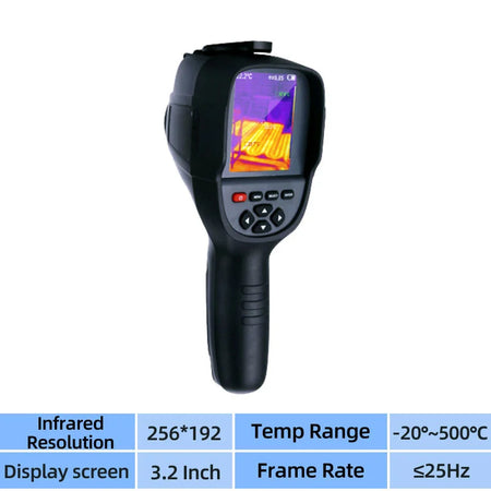 Advanced 2023 GW256 Infrared Thermal Imager Handheld Thermometer for Floor and Wall Heating Systems