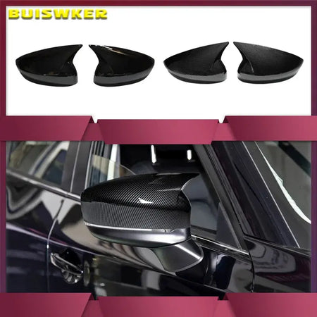 Accessories For Car Mazda CX5 CX-5 2017-2023 Rearview Mirror Cover Case Shell Lid by InterCyprus Trading Ltd