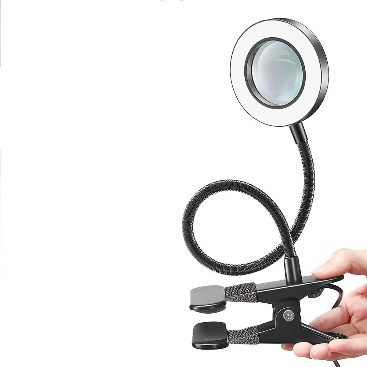 10X Clip Magnifying Glass With Lamp &ndash; Embroidery Design