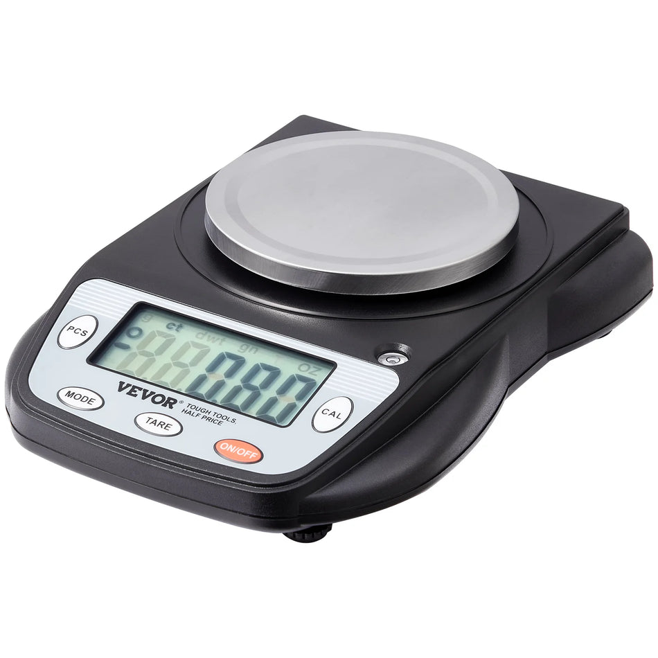 Analytical Balance 600x0.01g Jewelry Lcd Display