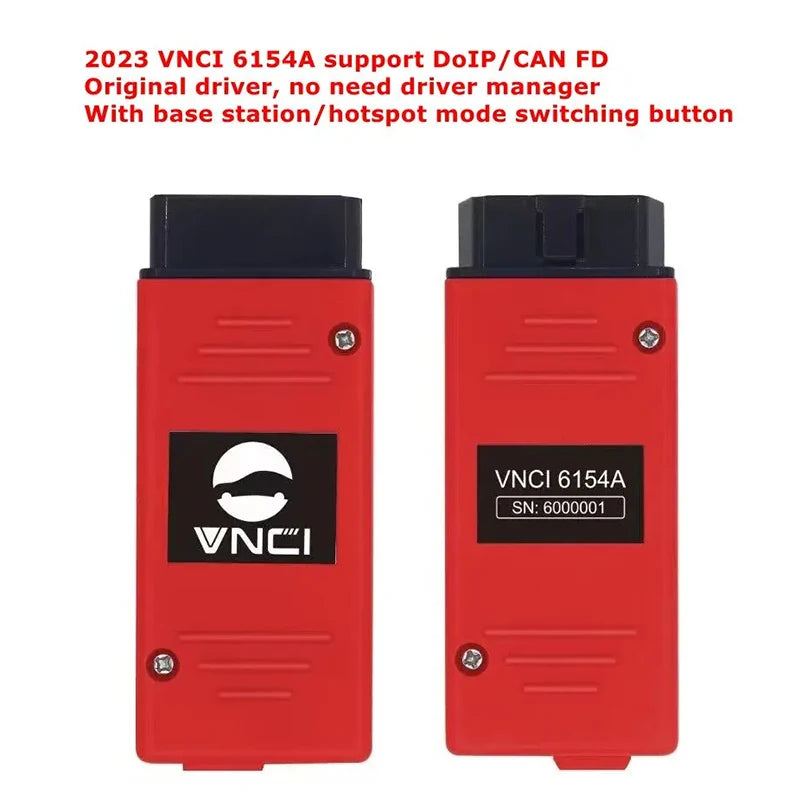 Диагностический инструмент VAG VNCI 6154A с ODIS CAN FD DoIP онлайн