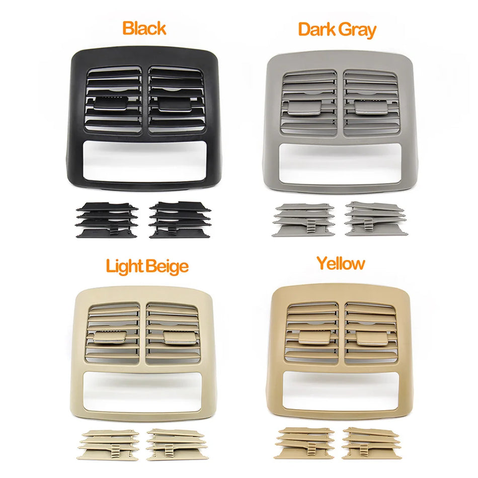 Rear Air Conditioning Vent Grille Panel PC ABS for Mercedes-Benz E Class W211