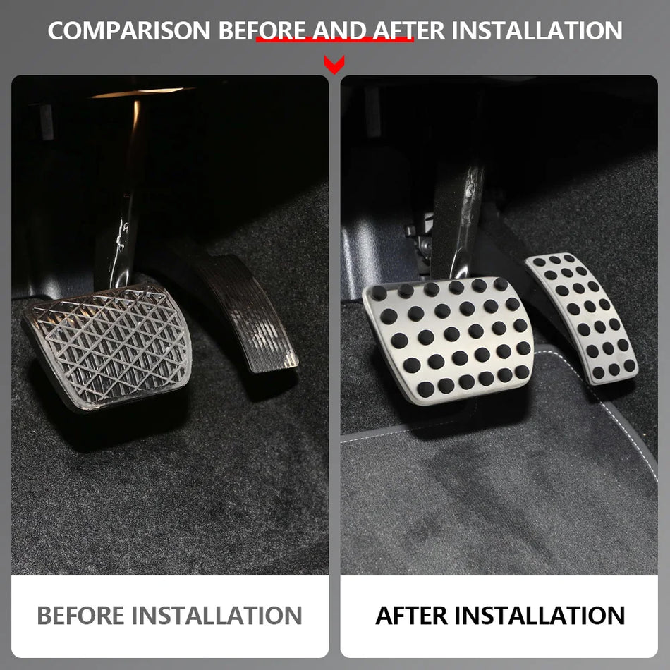 Coperture pedali gas e freno Mercedes Benz Classe A W177 Acciaio inossidabile