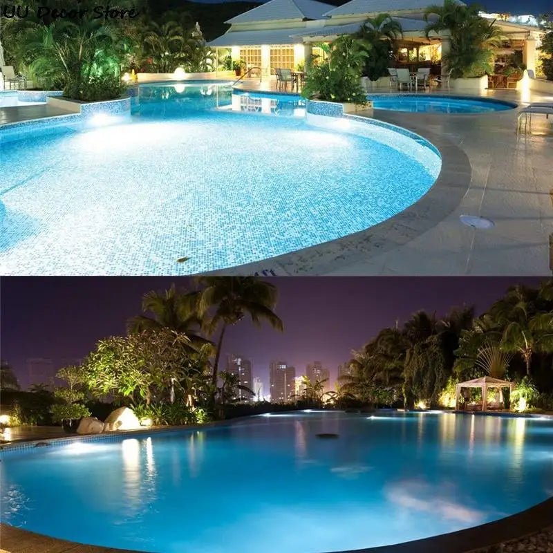 DC12V 108 LED Pool Light &ndash; Submersible Warm White Glow