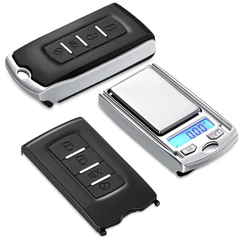 Protable Car Key Shape Gram Scale &ndash; 0.01g Precision