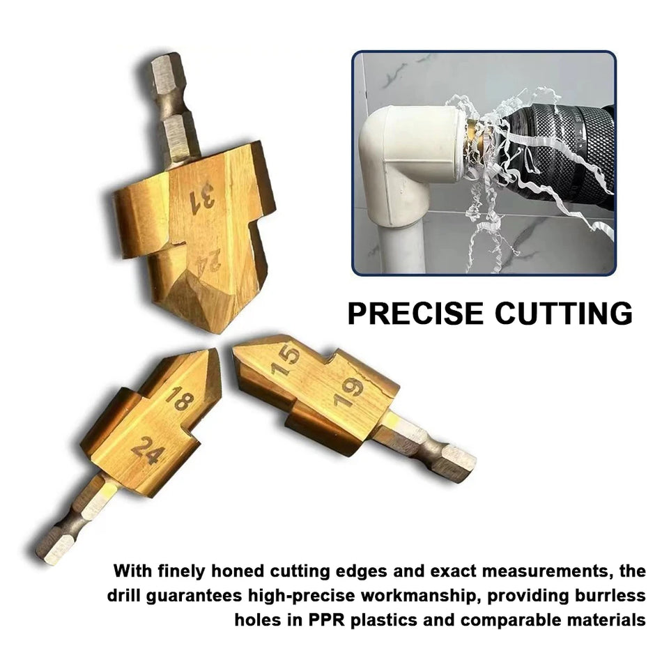 Spigot Reamer Kuusikulmainen Varresta Poranterä PPR-putkille 6 35mm