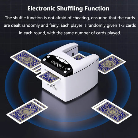 Automatic Card Dealer Machine &ndash; Long Battery Life 4000mAh