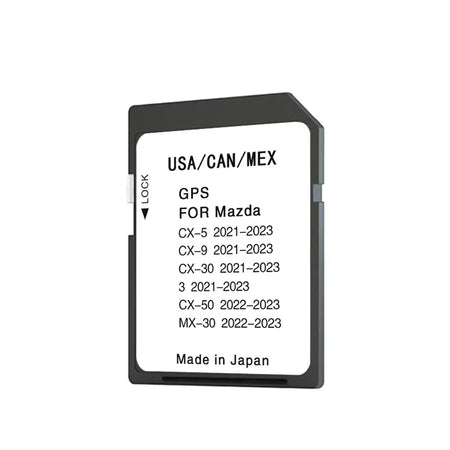 Mazda CX30 Map SD Card 2021 2023 &ndash; Canada Mexico Update