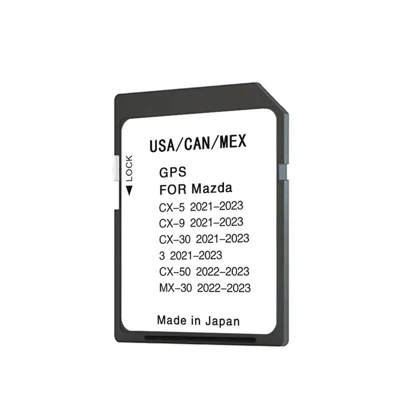 Sat Nav For Mazda MX30 2022 2023 &ndash; 16GB Map Update SD