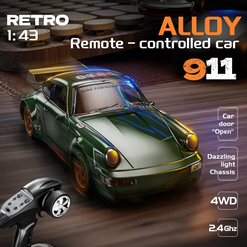 1:43 RC Drift Car With Gyro &ndash; High Speed 18 KMH For Kids