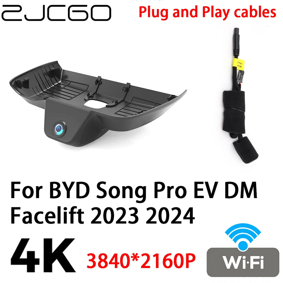 Dash Cam 4K für BYD Song Pro EV DM Facelift 2023 2024