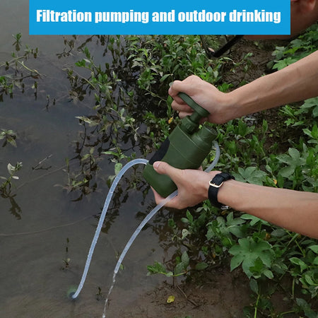 Portable Water Filter &amp; Survival Kit