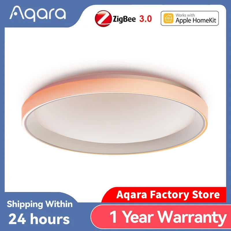 Aqara T1 Akıllı Tavan Işığı ZigBee ve Homekit ile, Ayarlanabilir 2700K-6500K