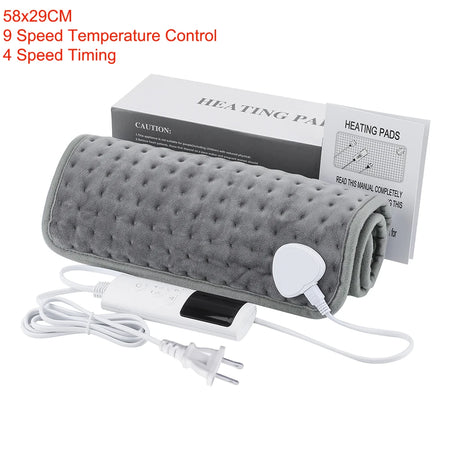 Many Size Electric Heating Blanket Pad &ndash; Adjustable Heat 58X29CM / US / CHINA