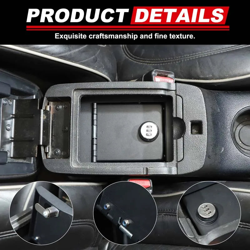 Hummer H3 2005-2009 Подлокотник Хранение Приватность Замок Сейф