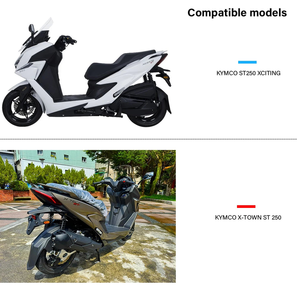 Προεκτάσεις Προστατευτικών Χεριών KYMCO ST250 Xciting για Σκούτερ X Town ST 250, Προστασία από ABS Πολυκαρβονικό
