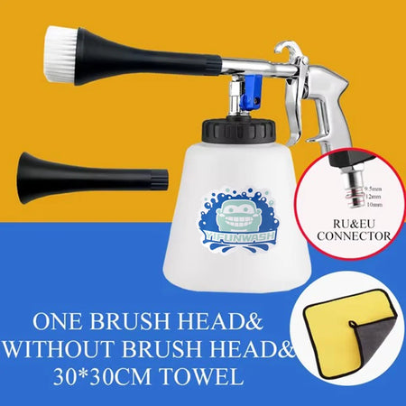 Tornado Car Interior Deep Cleaning Dust Gun &ndash; High Pressure RU EU two head towel