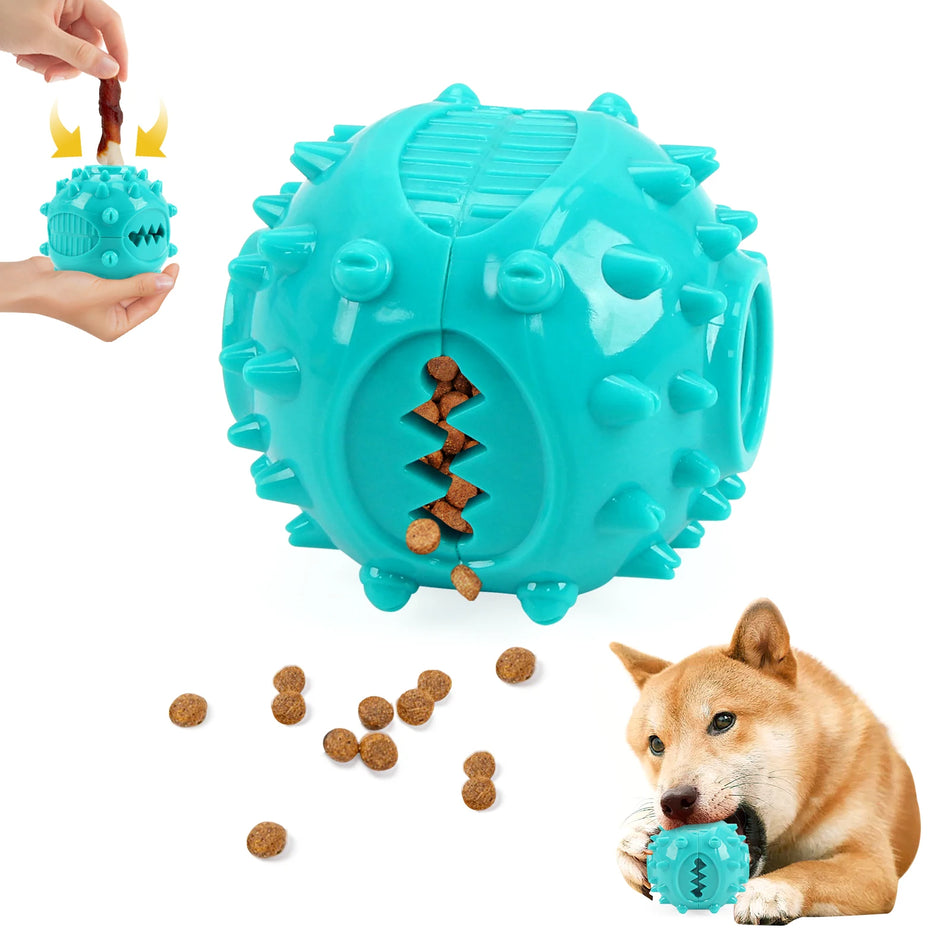 Coolplay Dog Chew Toys &ndash; Interactive Teeth Grinding and Food Dispensing Bule