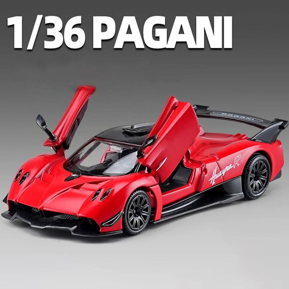 Model de mașină din aliaj turnat, scară 1:36, pentru Pagani Utopia