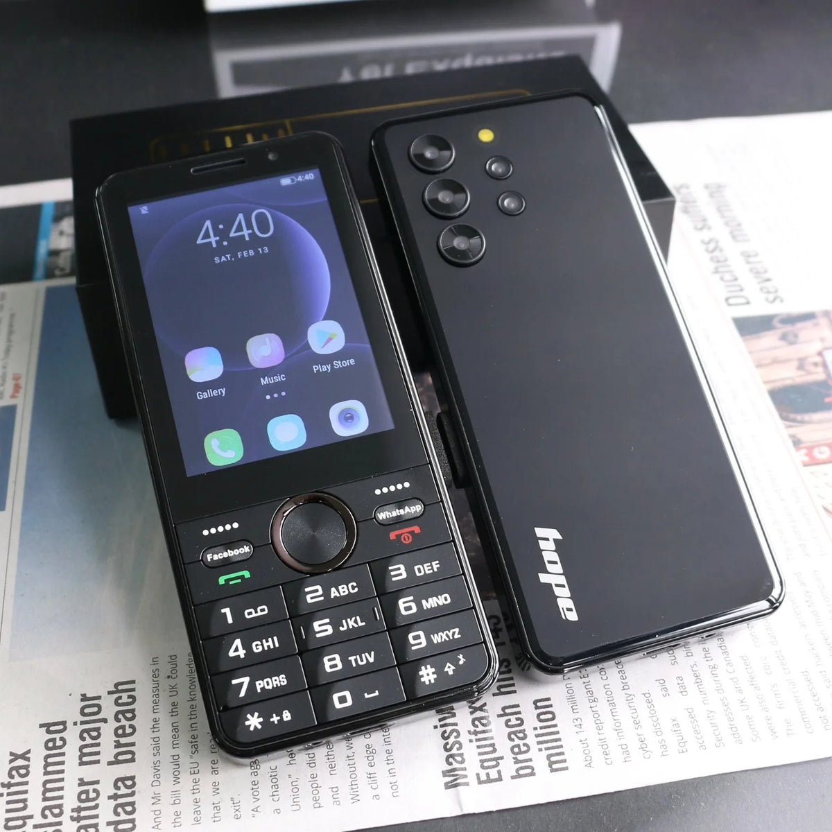 Unlocked 3.5 Inch Android Senior Phone 4G &ndash; Dual SIM