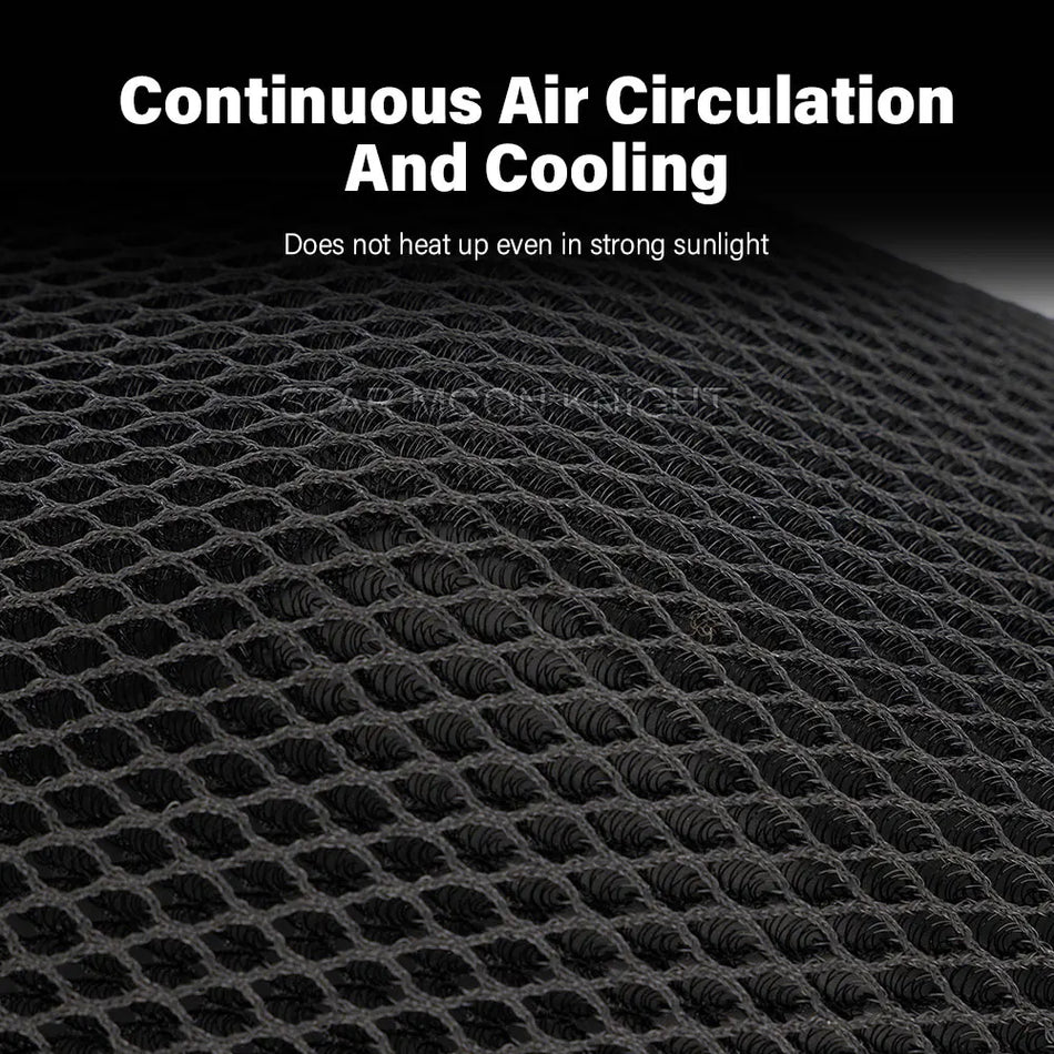 Honda XL750 Transalp Sitsöverdrag med halkskydd andningsbar 3D-kudde för motorcykelsäteskydd