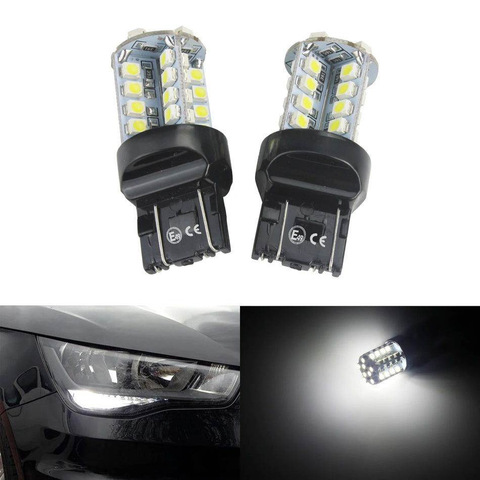 Univerzální W21W LED žárovky pro zpětné světlo, 12V, 6000K bílá, 7443 582