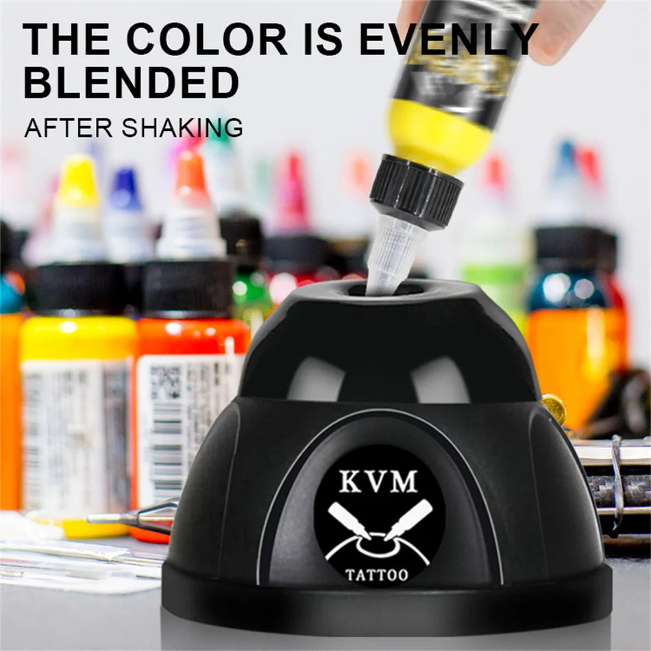 KVM Mini Vortex Inchiostro Shaker per Inchiostro per Tatuaggi e Smalto per Unghie