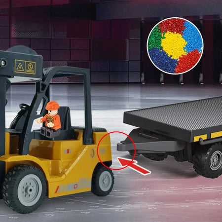 11Ch RC Car Forklift &ndash; Remote Control with Light and Music