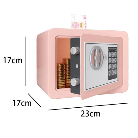 0.2 Cubic Feet Electronic Digital Safe &ndash; Fireproof Safe pink