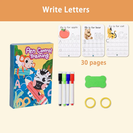 BZS00457 Toddlers Pen Control Books &ndash; Montessori Learning C