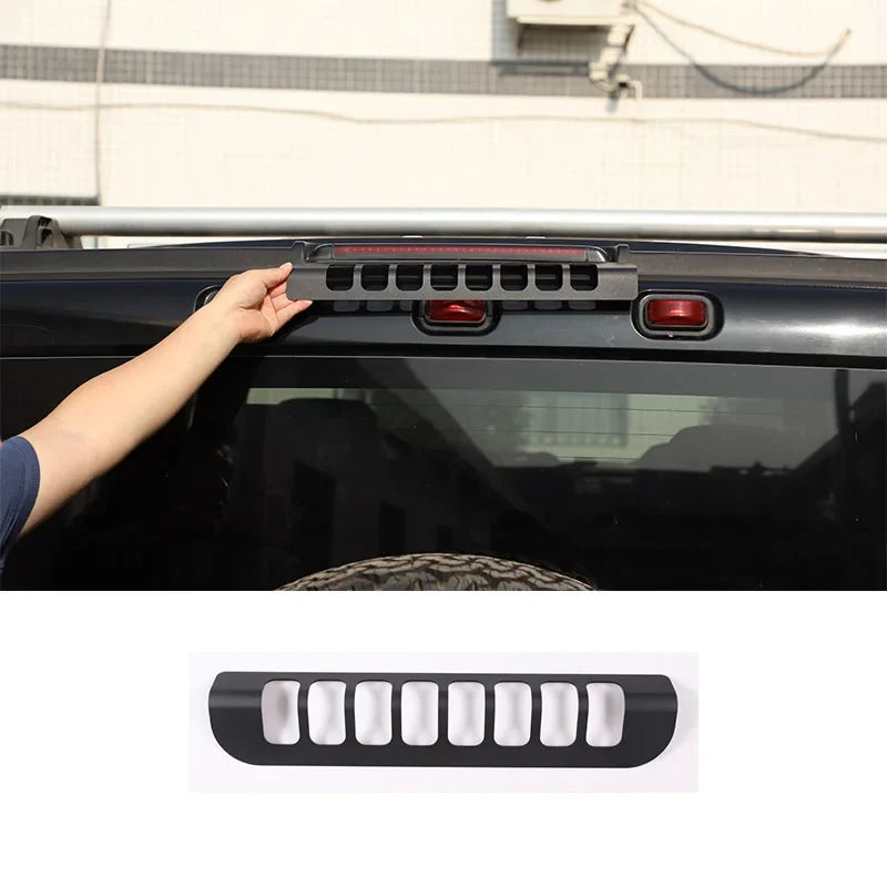 Para Hummer H2 2003 2009 Tampa de Alumínio para Luz de Travão Elevada