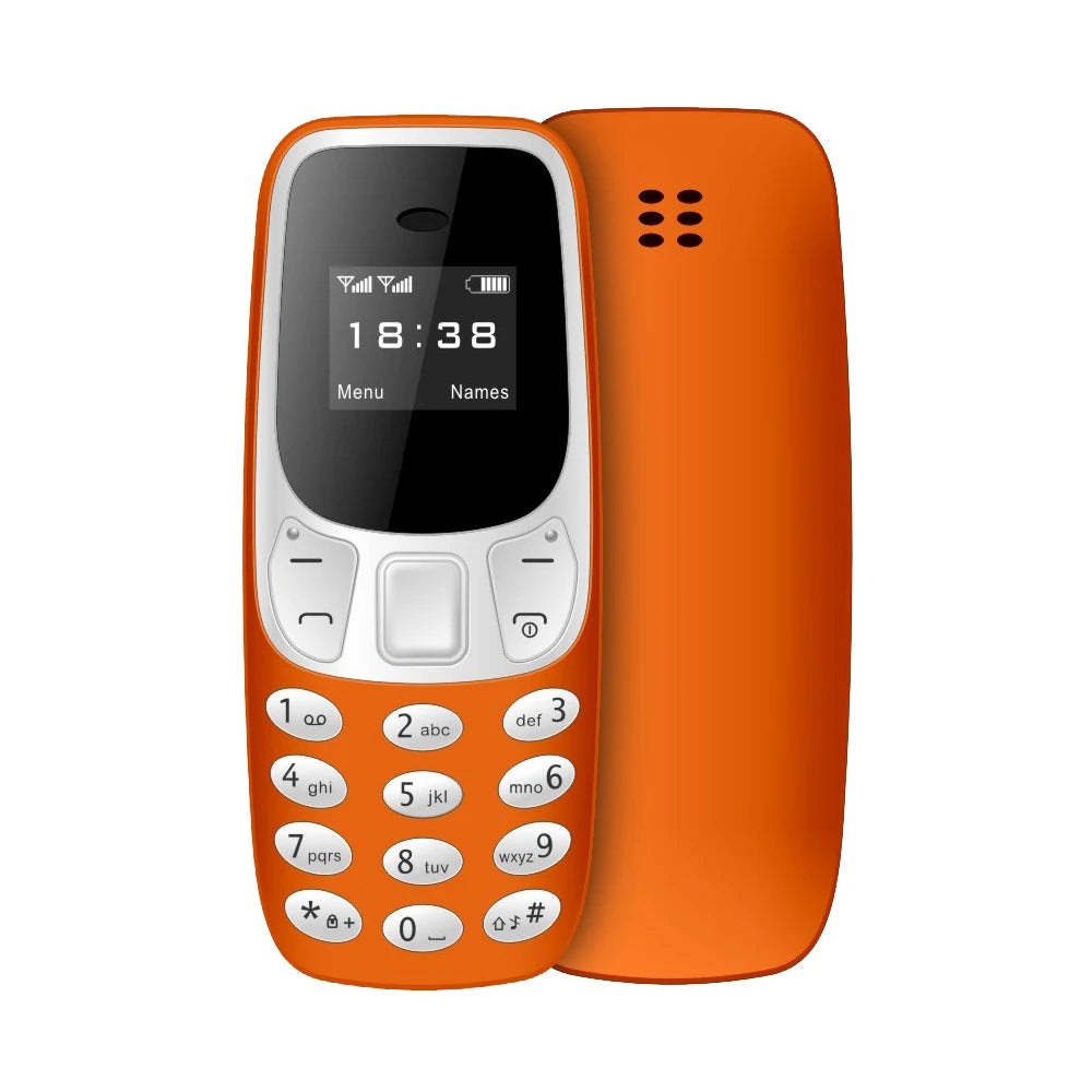 Servo Mini Cellphone &ndash; Ultra Compact Bluetooth Dialer BM10 Orange