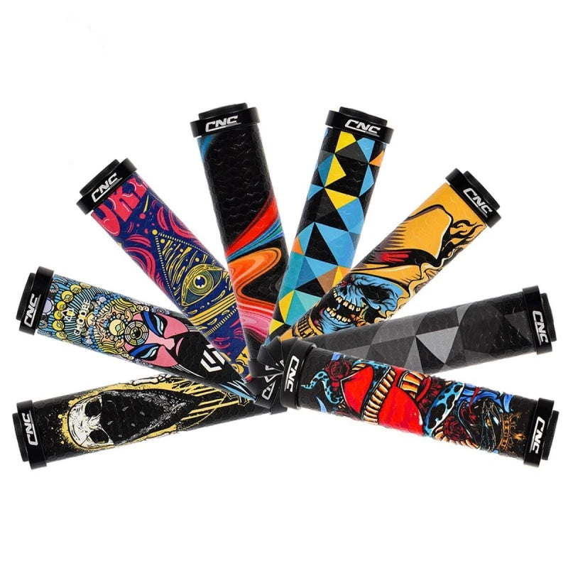 CNC Lock-On Silicone Shockproof MTB Handlebar Grips