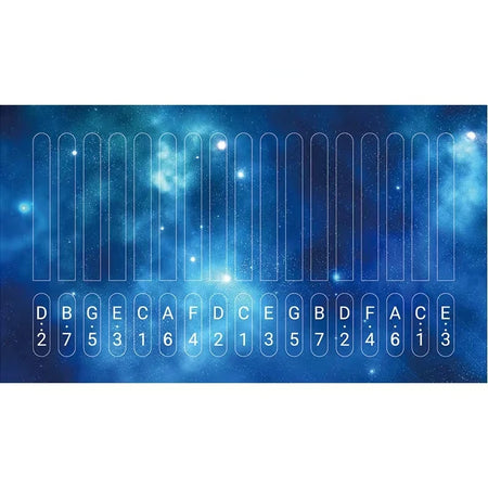 Miwayer 17 Keys Scale Kalimba Sticker &ndash; Easy Learning Tool