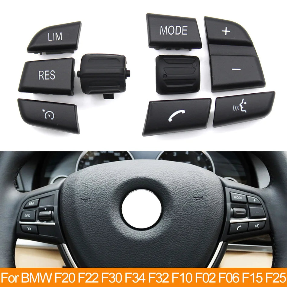 Komplet gumbov za volan za BMW F30 F36 z omejevalnikom hitrosti za tempomat, PC in ABS