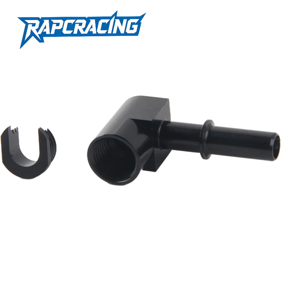 Aluminum Fuel Pump Adapter Fitting 5/16 3/8 Inch For Walbro