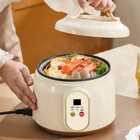 1.8L Mini Rice Cooker Nonstick Inner Pot For 1 To 2 People