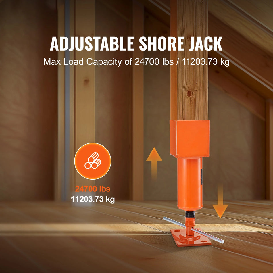 SucceBuy 24700 Lb Screw Jack Post 13.2-18.7 In - Heavy Duty