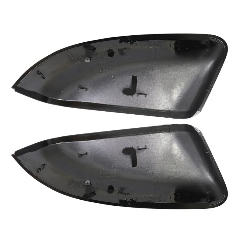 Coperchio di rifinitura dello specchietto retrovisore per Ford Explorer 2016-2019 Modello USA, Plastica ABS, Nera