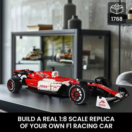 Toylinx 1 To 8 Scale Racing Car Build Kit 1770 Pieces