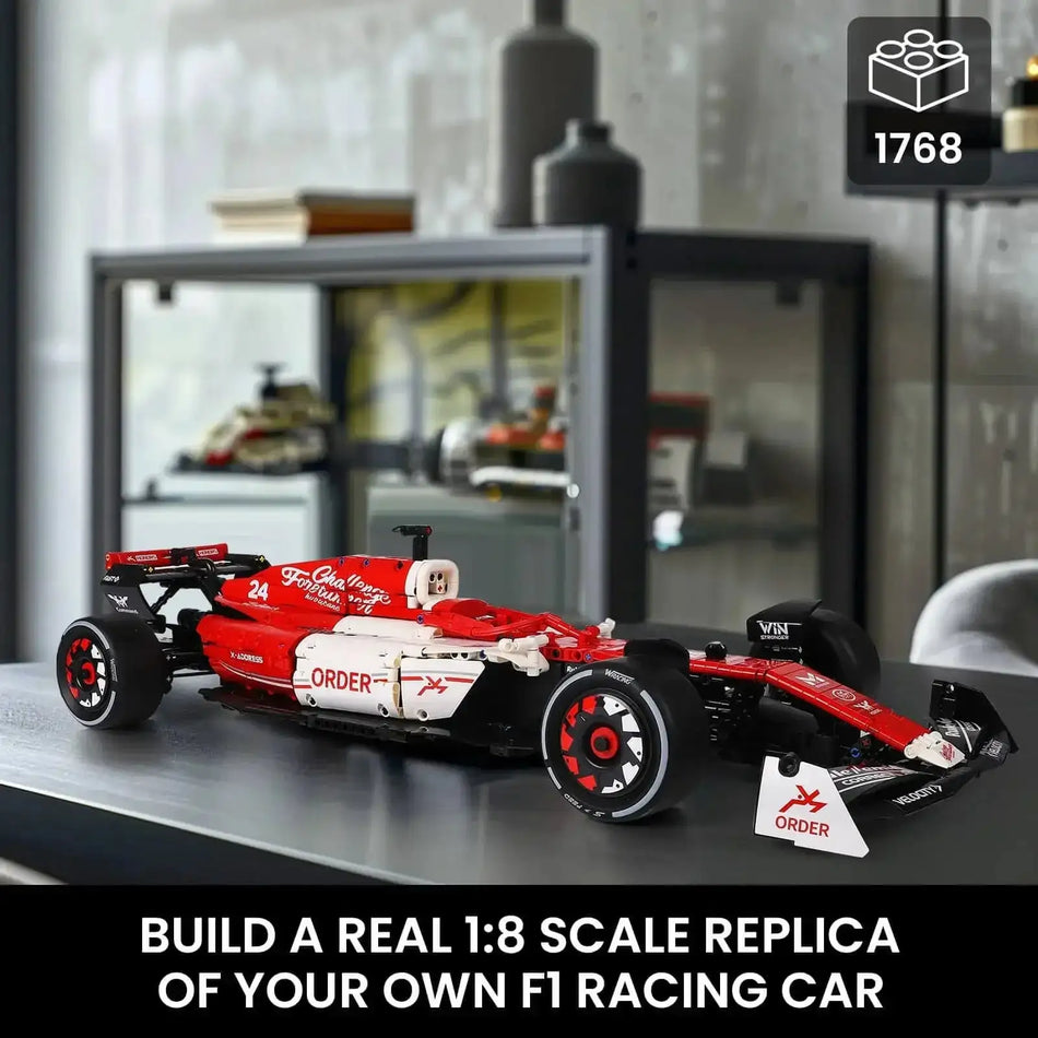 Toylinx 1 To 8 Scale Racing Car Build Kit 1770 Pieces