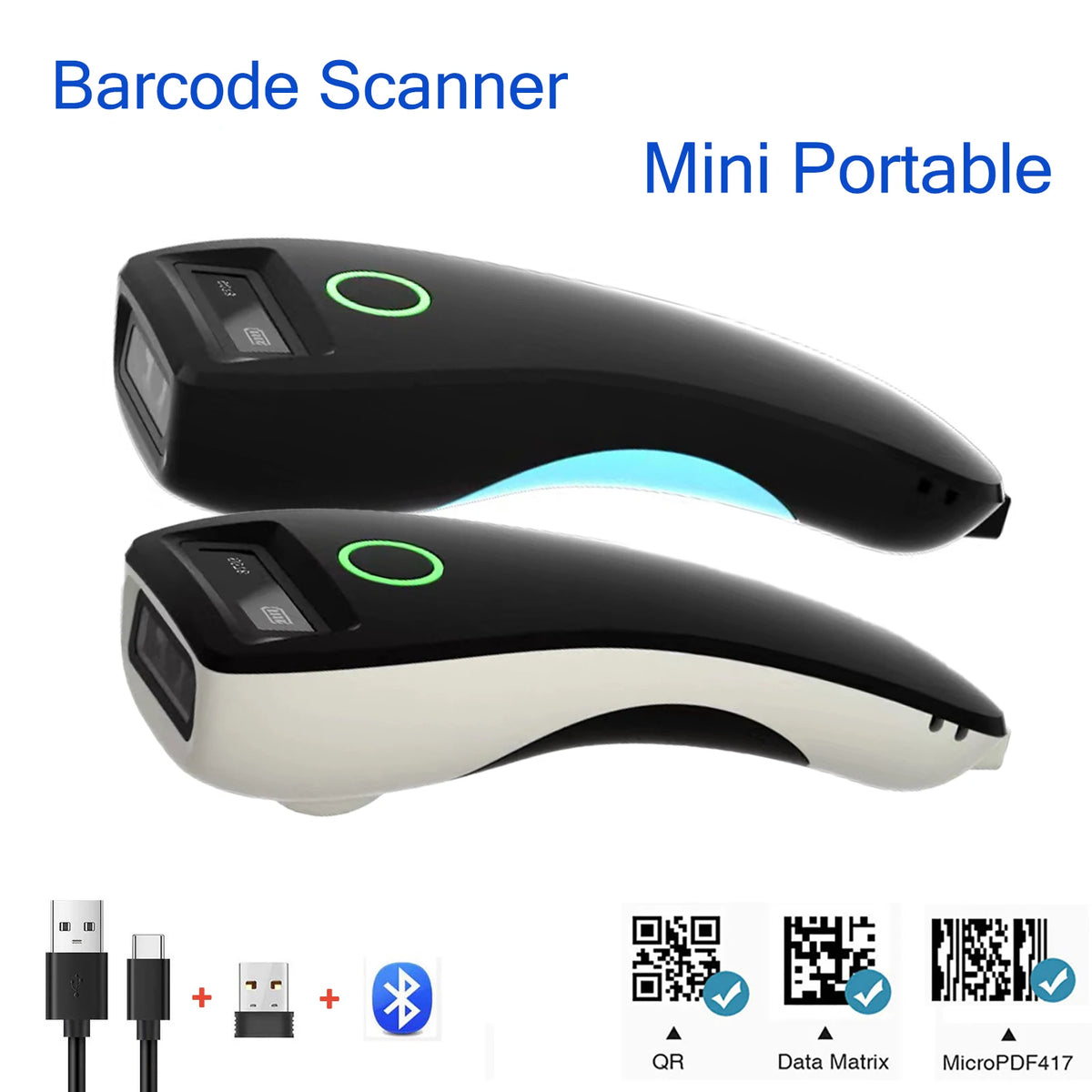 2D Barcode Scanner &ndash; Ultra Portable Mini Pocket Reader